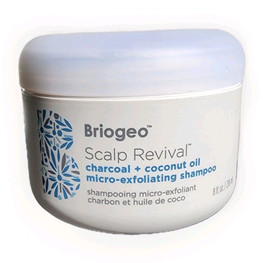 NEW Briogeo Scalp Revival Charcoal + Coconut Oil Micro-exfoliating Scalp Shampoo
